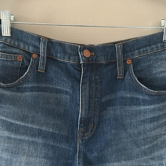 Madewell Women’s High Rise Denim Short Cut-Off Style Sz 32 Boho Coastal Cowgirl - Picture 3 of 9